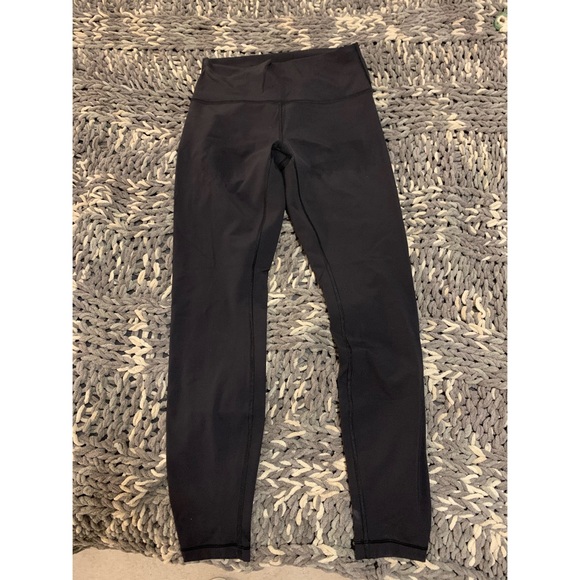 Lululemon WunderUnder size8black highrise Luxtreme - Picture 1 of 4